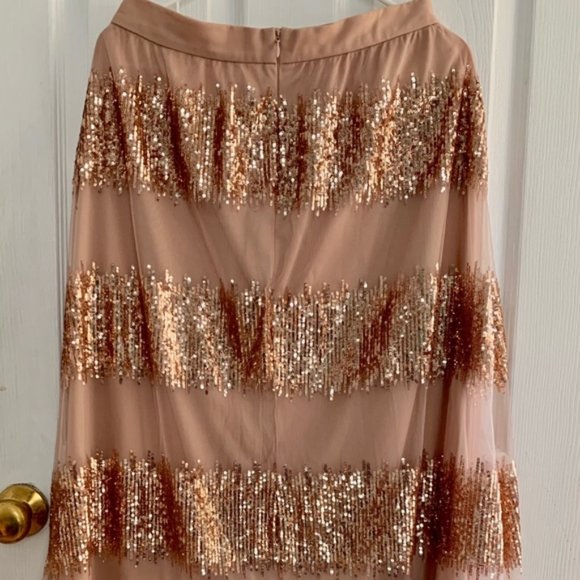 BRAND NEW Anthropologie Sequin Party Maxi Skirt!!! - Picture 4 of 9